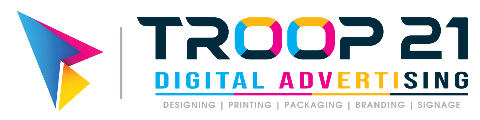 Troop 21 Digital Advertising Logo