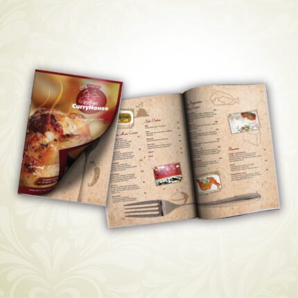 Offset Printed Brochures & Catalog Bookwork
